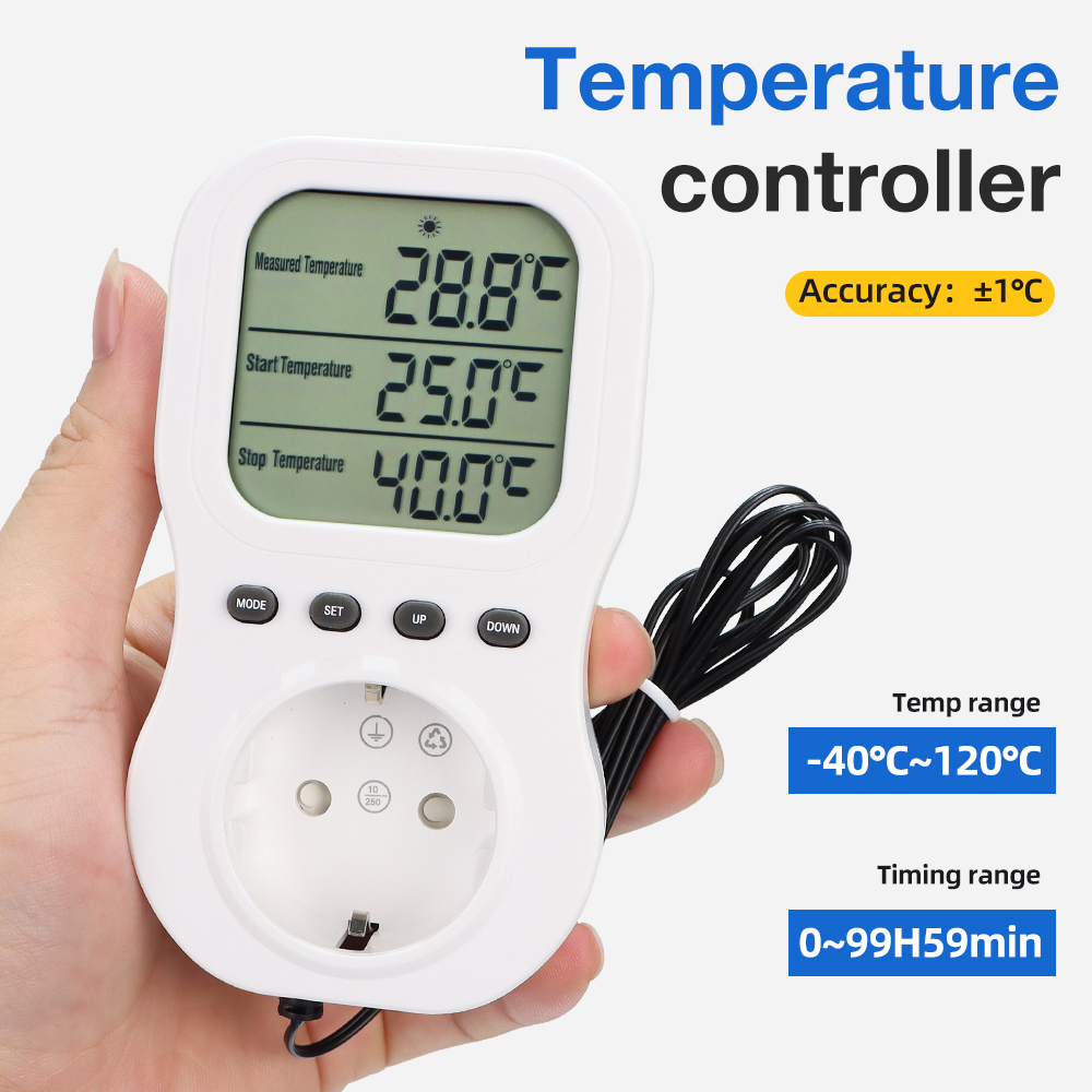 Wifi Thermostat - Termostato inteligente lcd temporizador digital tomada
