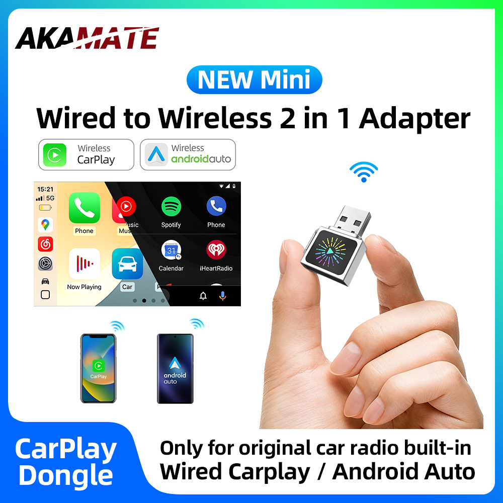 Wifi Smart Plug - Com fio para sem fio carplay
