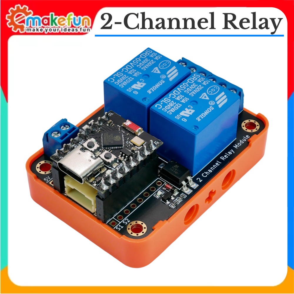Smart Home Kit For Arduino - Módulo de Relé de 2 Canais,