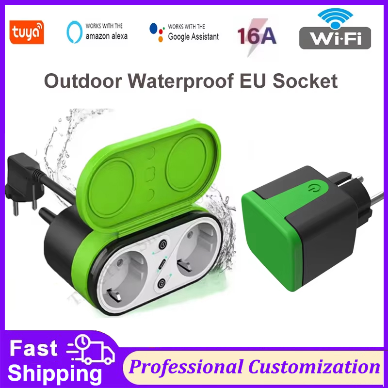 Wifi Smart Plug - Tomada Inteligente Externa Tuya EU 16A