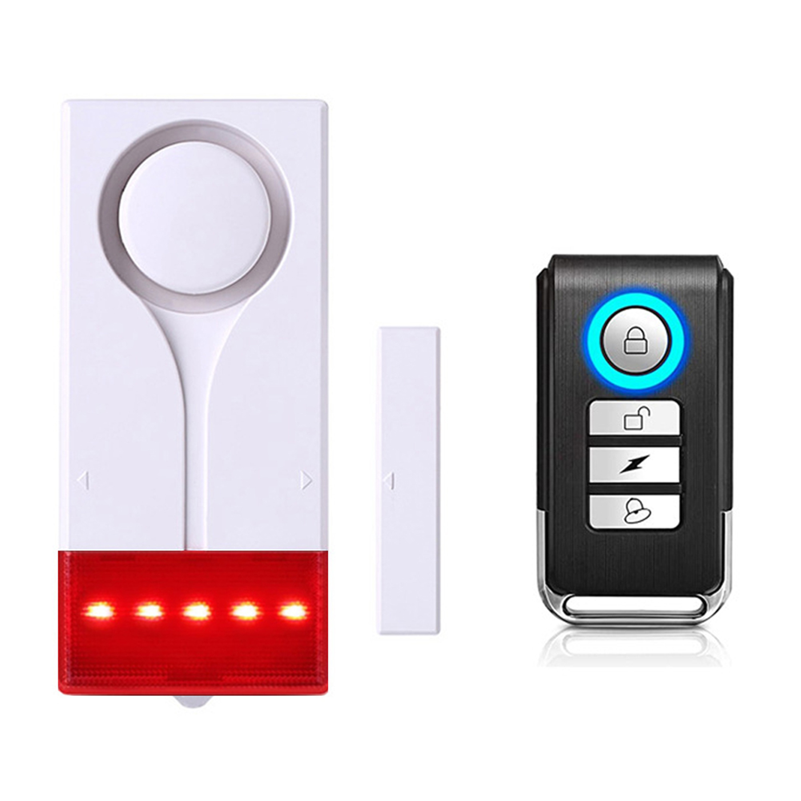 Wireless Door Sensor - Alarme anti-roubo 110db alto alarme de