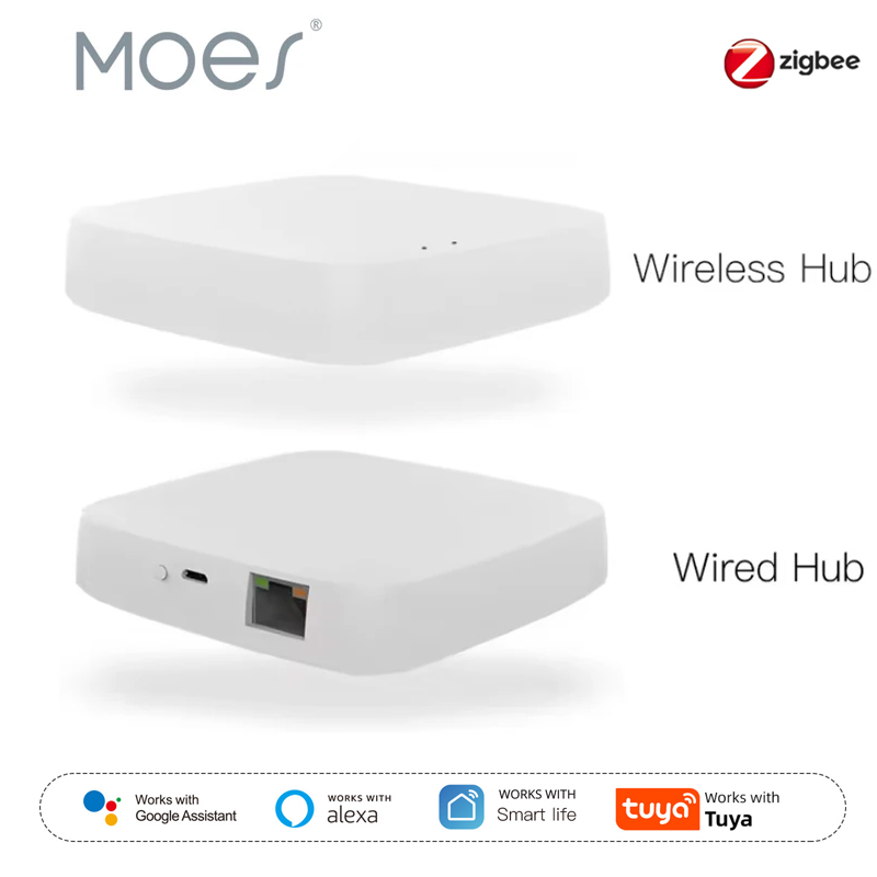 Smart Home Nest - Moes tuya zigbee 3.0 hub gateway