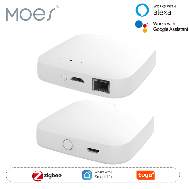 Smart Home Nest - MOES Tuya ZigBee3.0 Smart Hub, sem