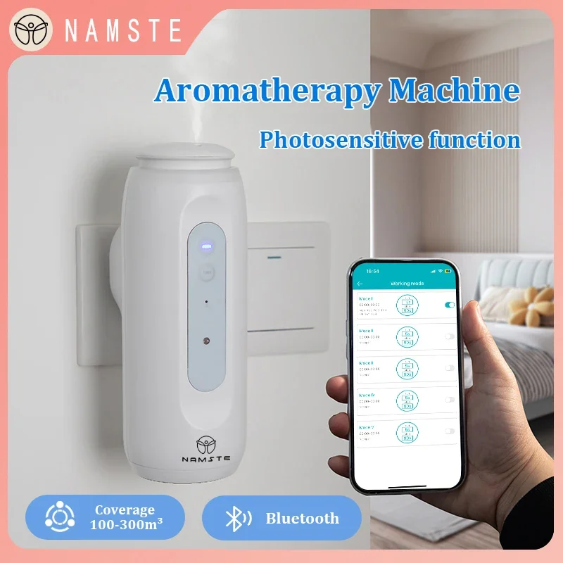 Smart Home Nest - NAMSTE Difusor Inteligente Portátil 300m3 Bluetooth