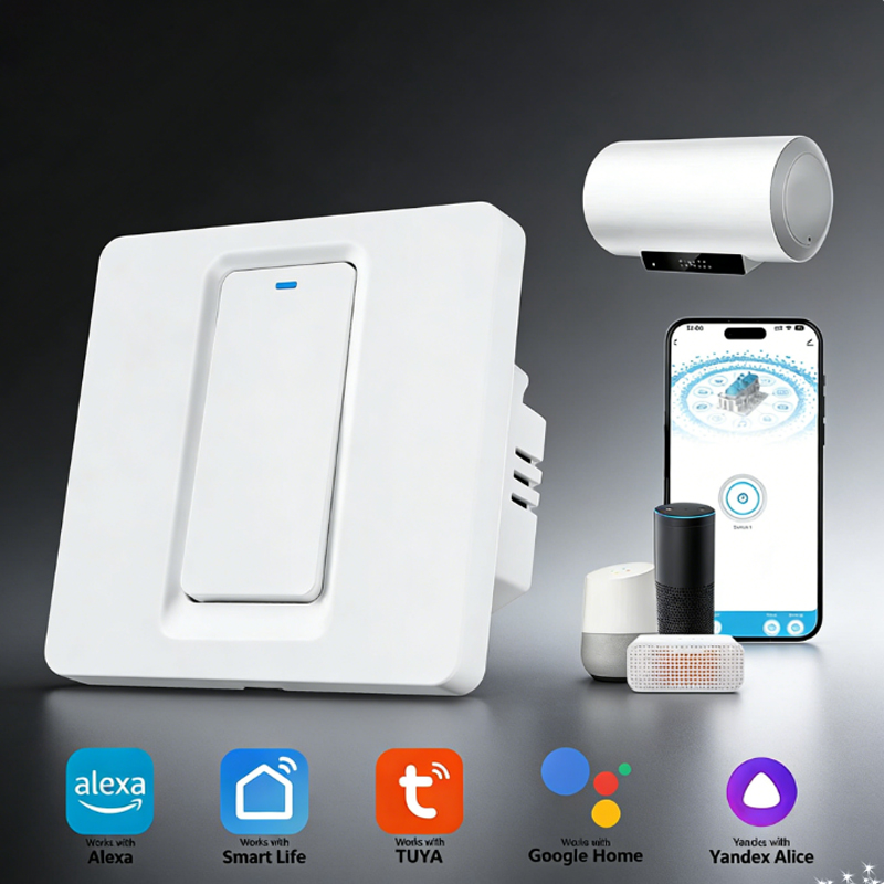 Smart Home Matter - Interruptor inteligente de aquecedor de água/controle