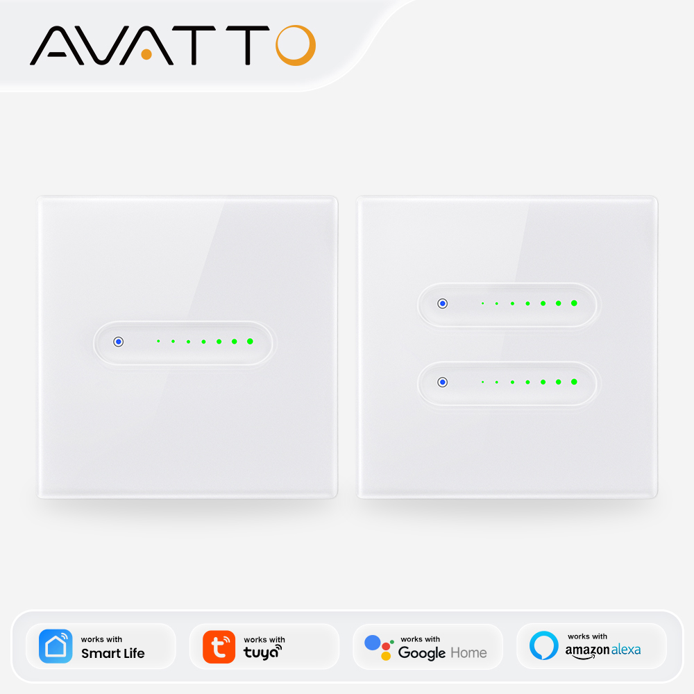 Smart Home Matter - AVATTO WiFi Interruptor Dimmer Inteligente de