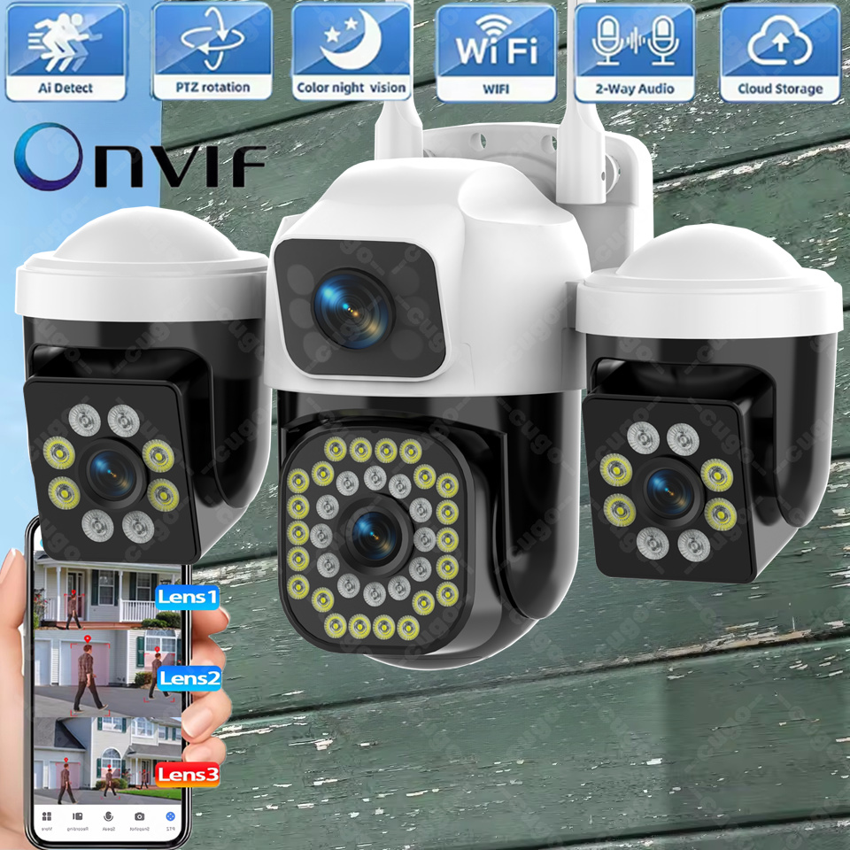Smart Home Kamera Outdoor - Câmera de Segurança 15MP com 3