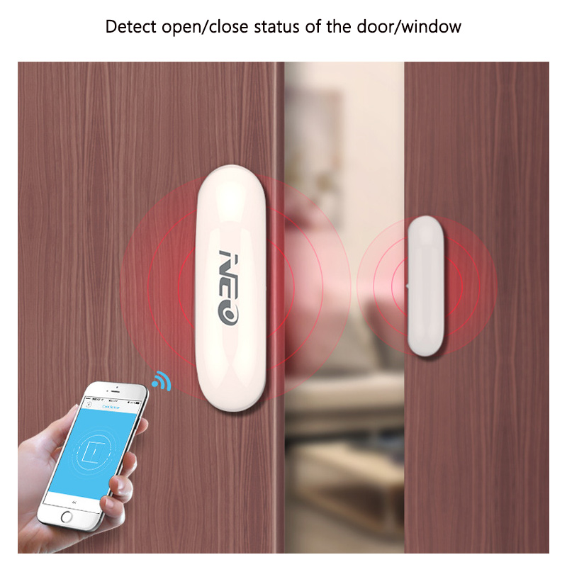 Wireless Door Sensor - Detector Magnético Inteligente Sem Fio para