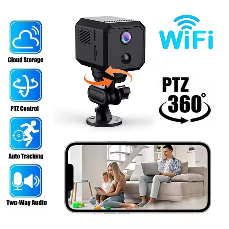 Smart Home Kamera Outdoor - 360 ° Câmera de segurança doméstica
