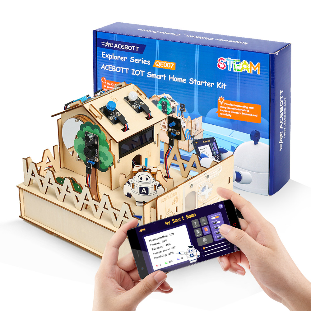Smart Home Kit For Arduino - ACEBOTT-DIY Smart Home Kit para Arduino,