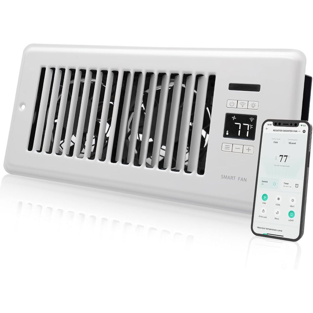 Wifi Thermostat - Ventilador Super Silencioso para Dutos de