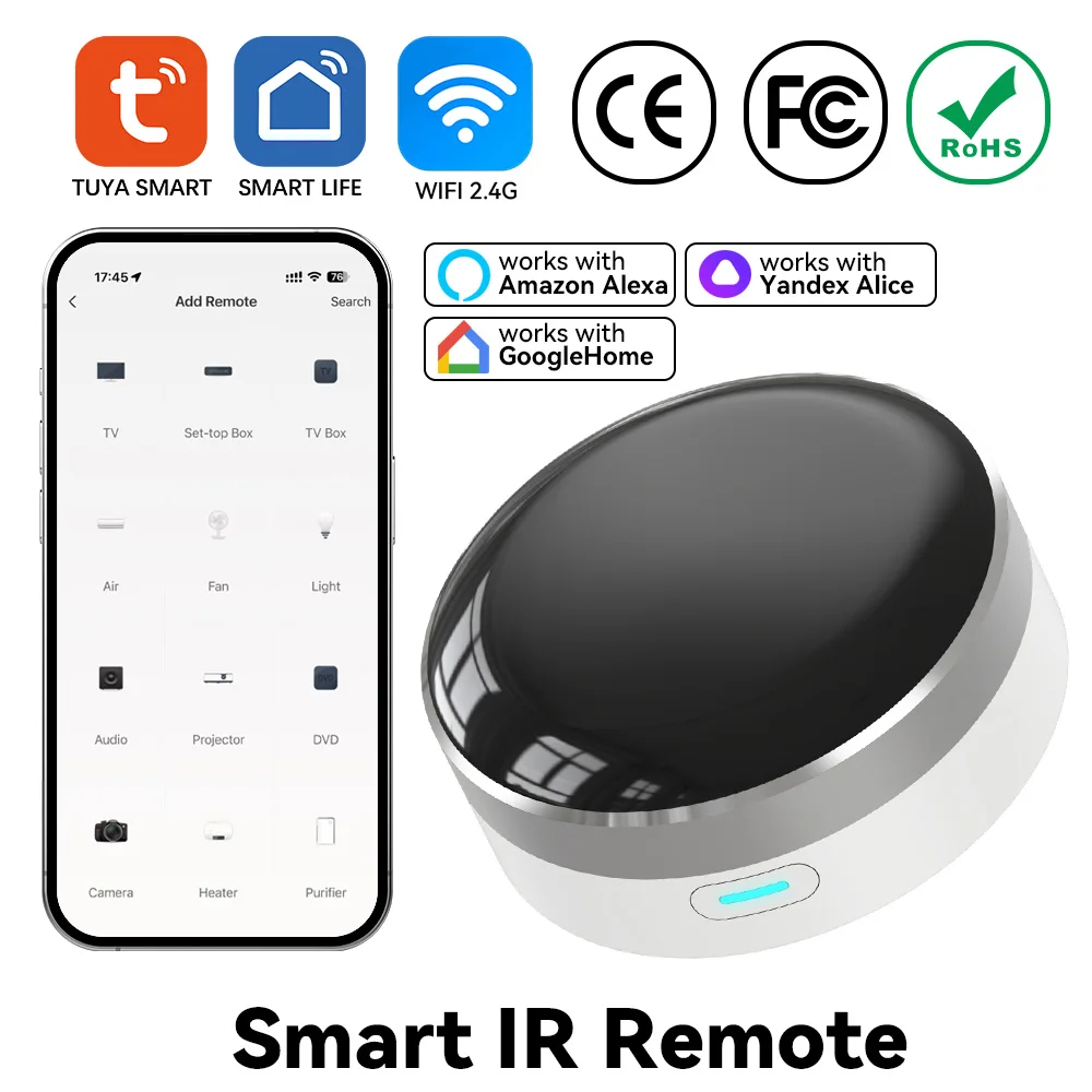 Smart Home Nest - YFK Controle Remoto Universal WiFi Smart
