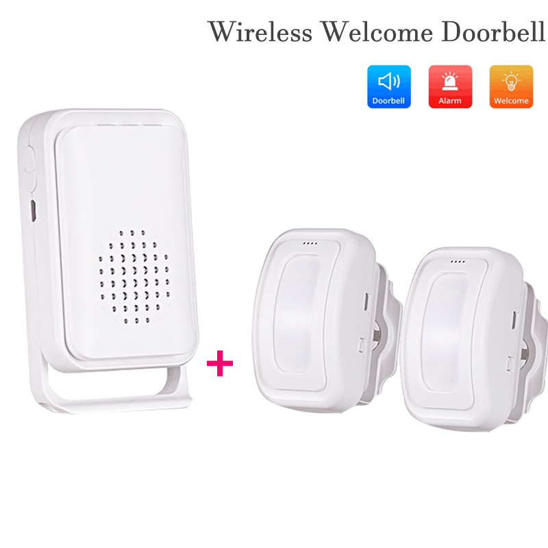 Wireless Door Sensor - Bem-vindo campainha sem fio com sensor