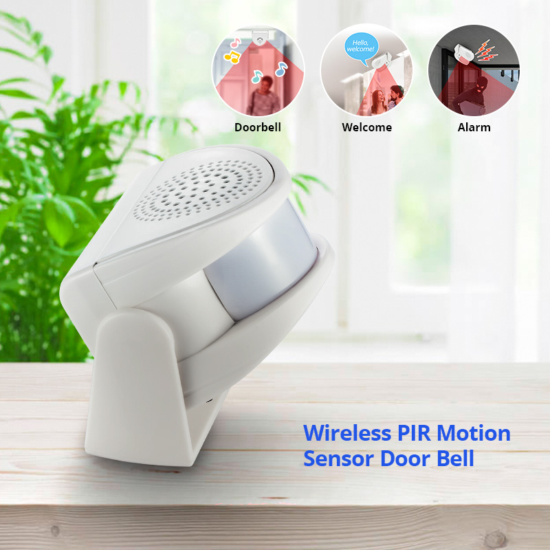 Wireless Door Sensor - 32 músicas bem vindo carrilhão infravermelho