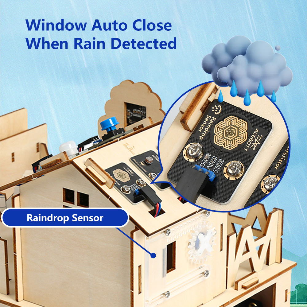 ACEBOTT Kit Inicial STEM/STEAM - Smart Home Kit For Arduino avaliação e preço
