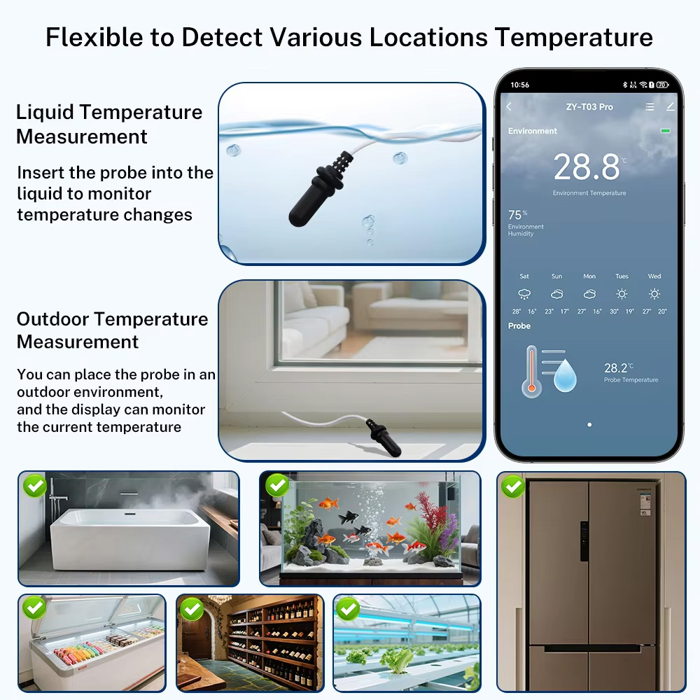 Sensor Externo de Temperatura  - Wifi Thermostat avaliação e preço