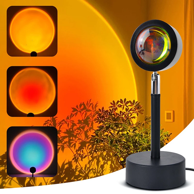 Smart LED Sunset Lamp, Lâmpada - Smart Home Matter avaliação e preço