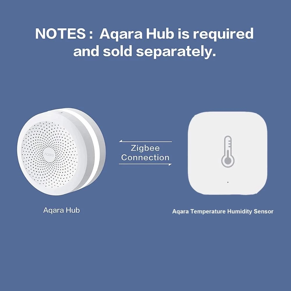 Aqara-Sensor De Temperatura E  - Smart Home Xiaomi Hub avaliação e preço