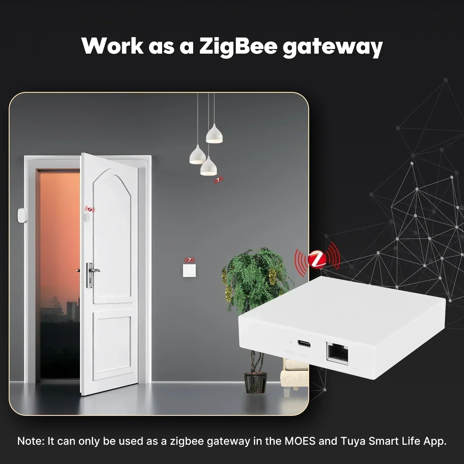 MOES Tuya Zigbee Matter Thread - Smart Home Nest avaliação e preço