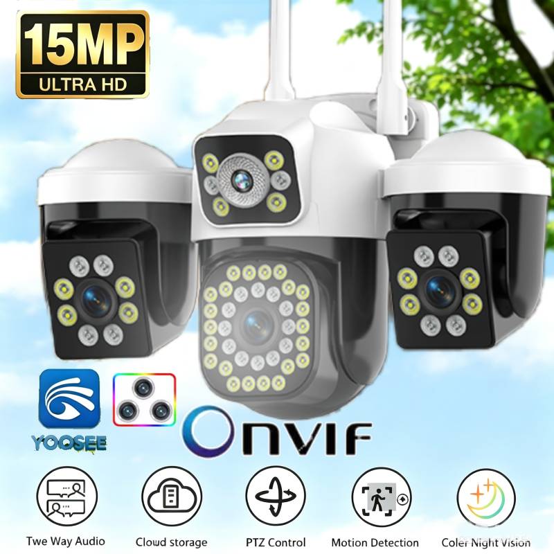 Câmera IP YOOSEE para Casa 15M - Smart Home Kamera Outdoor avaliação e preço
