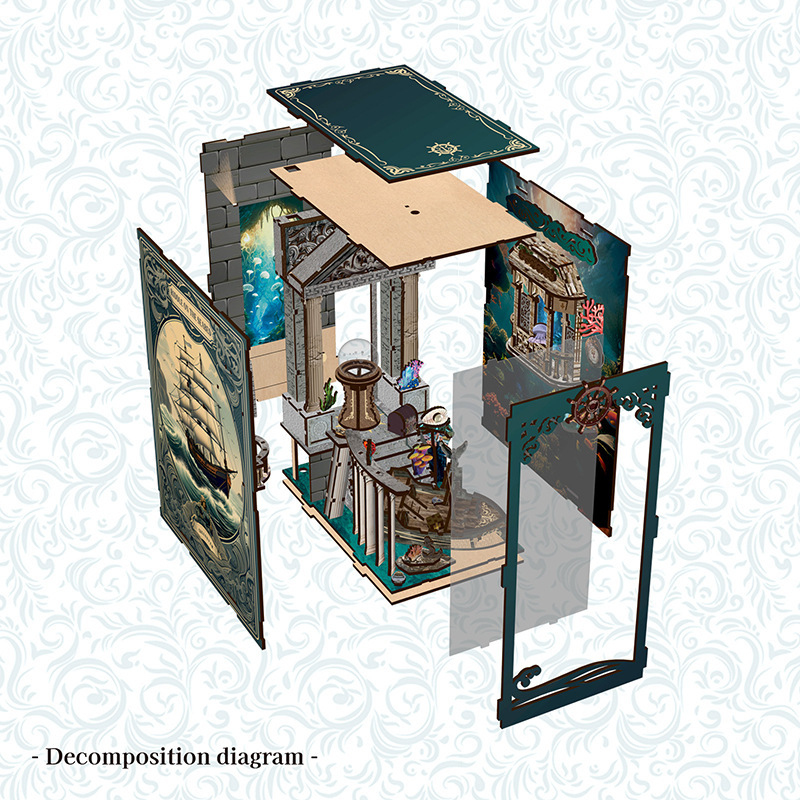 Quebra-Cabeça 3D de Madeira DI - Smart Home Miniature avaliação e preço
