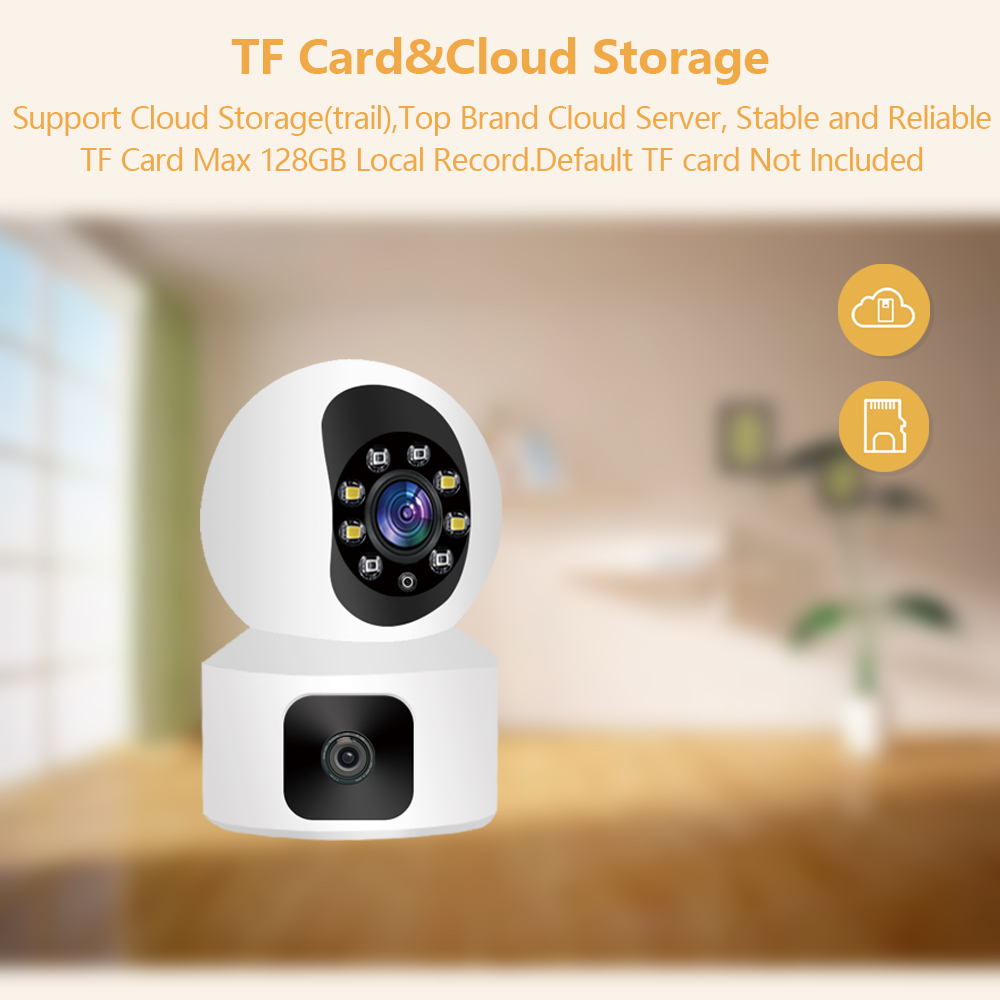 Câmera IP de Lente Dupla com W - Smart Home Kamera Outdoor avaliação e preço