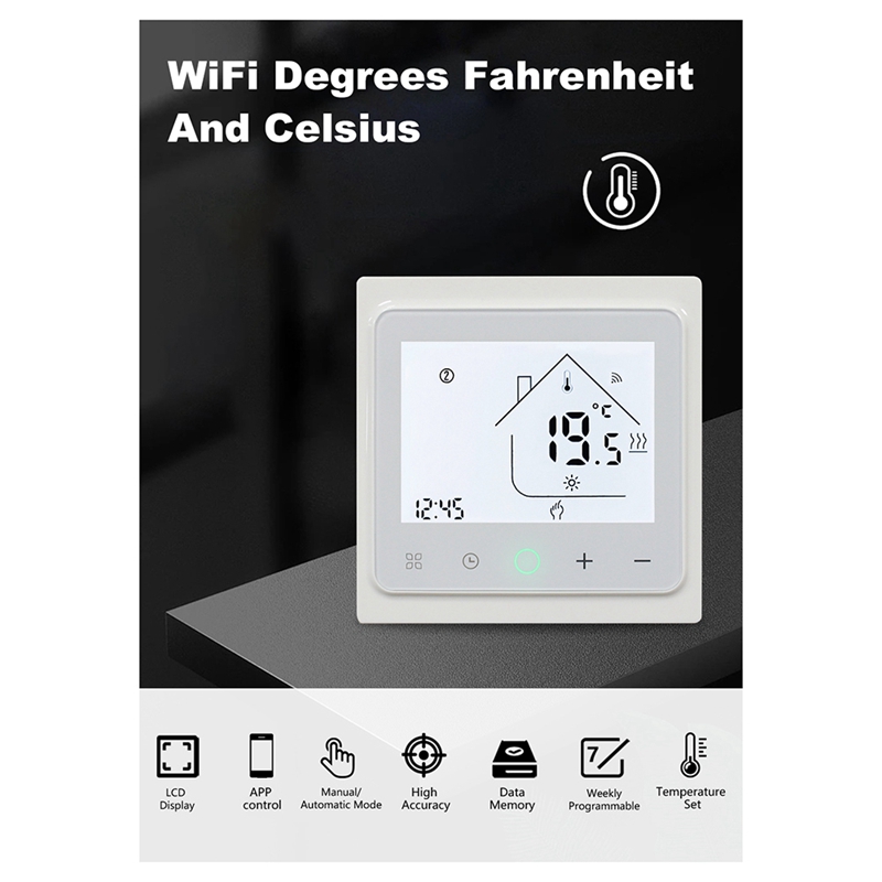 Termostato Inteligente WiFi Tu - Wifi Thermostat avaliação e preço