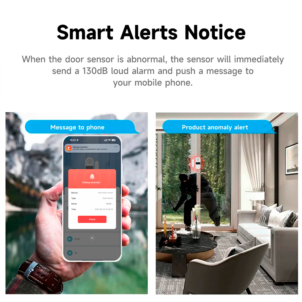 Sensor de Contato Sem Fio Tuya - Wireless Door Sensor avaliação e preço