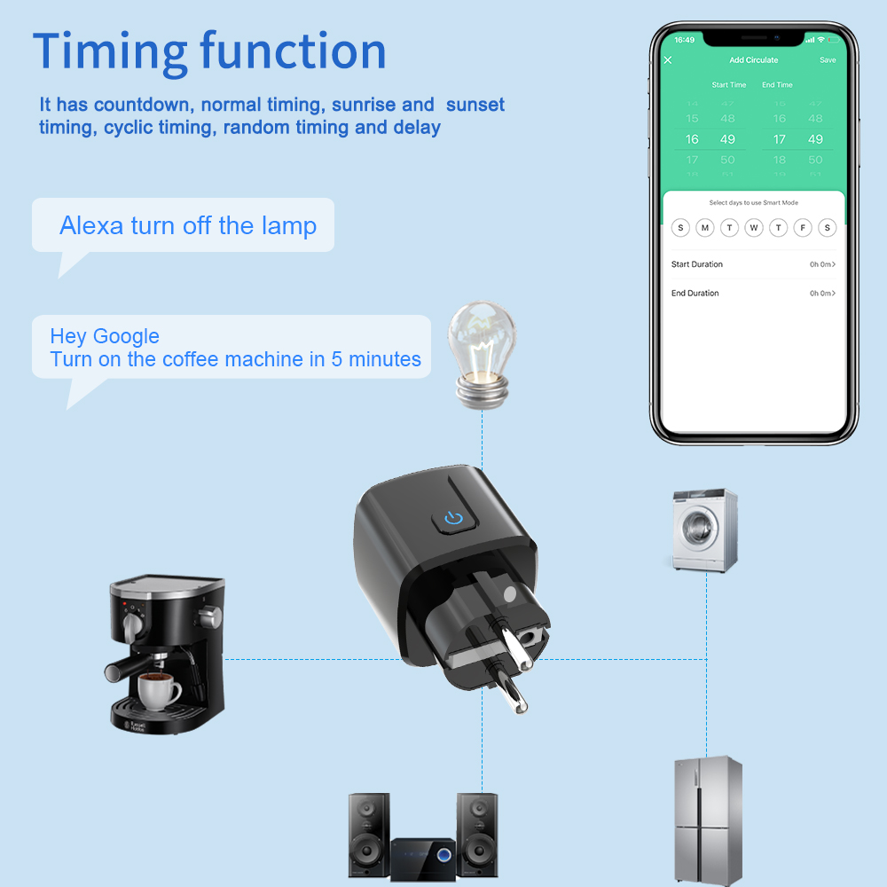 Tomada Inteligente Tuya com Wi - Wifi Smart Plug avaliação e preço
