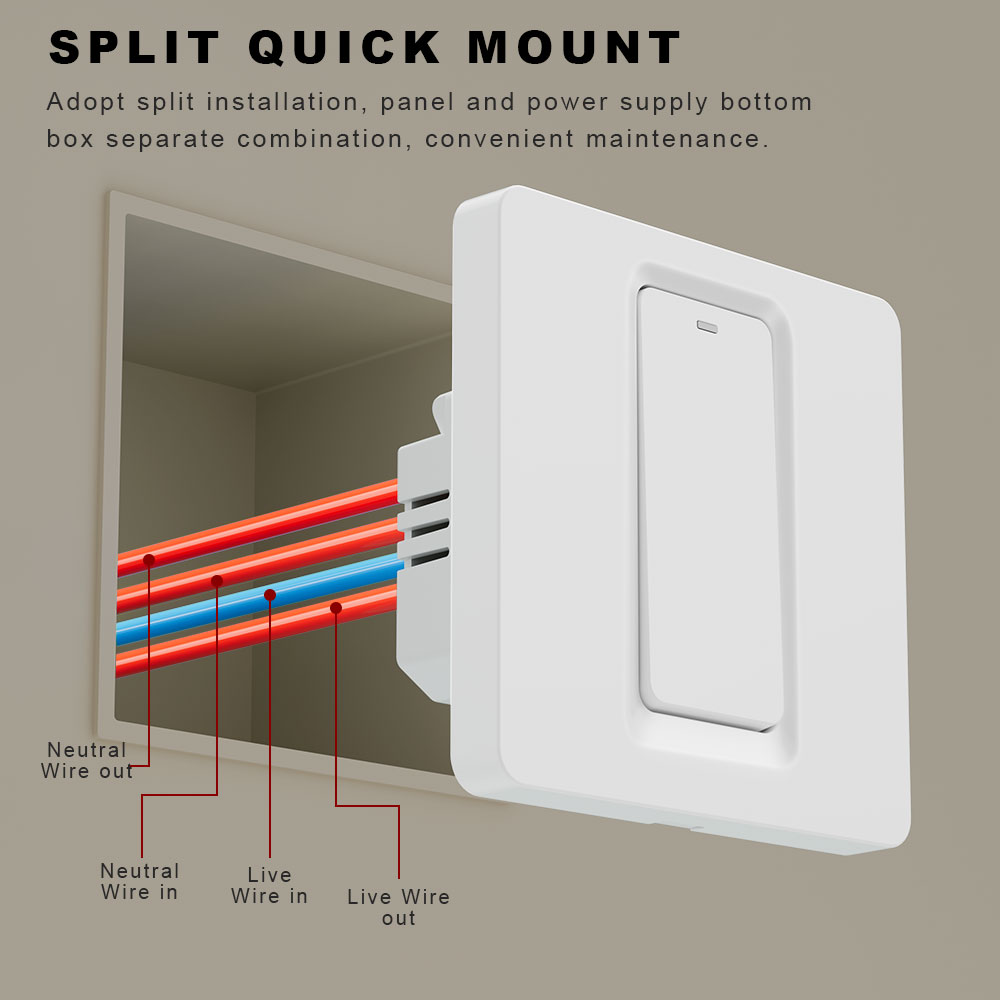 Interruptor inteligente de aqu - Smart Home Matter avaliação e preço