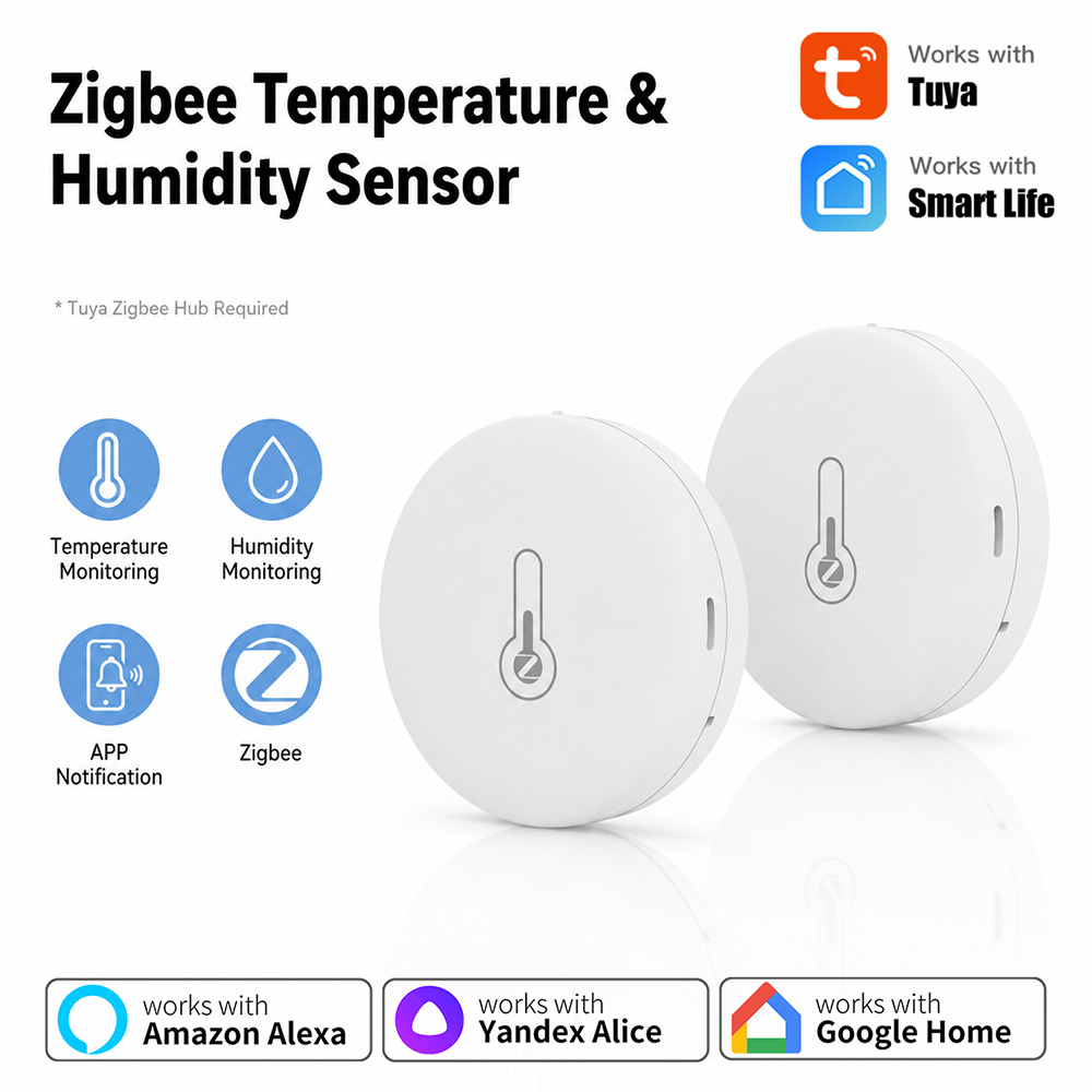 Sensor de temperatura e umidad - Smart Home Miniature avaliação e preço