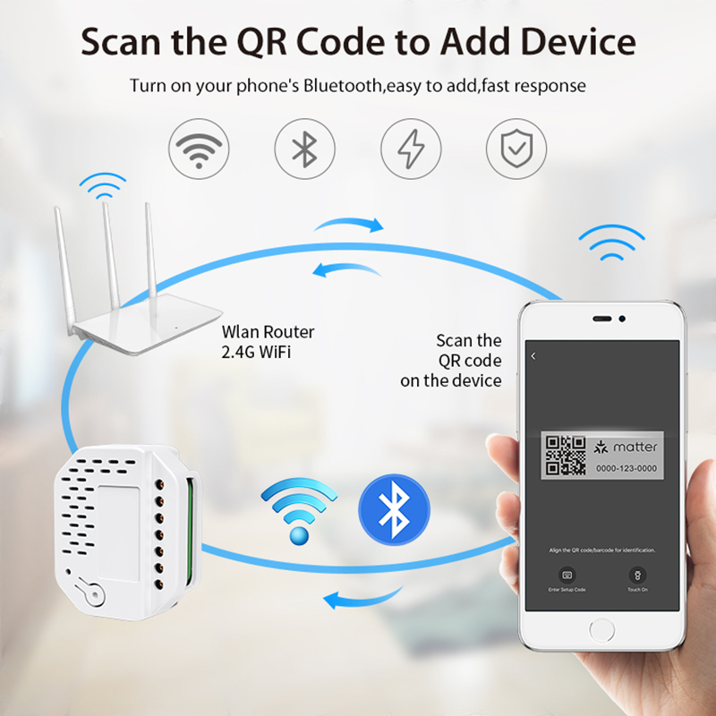 Módulo de interruptor de luz d - Smart Home Matter avaliação e preço