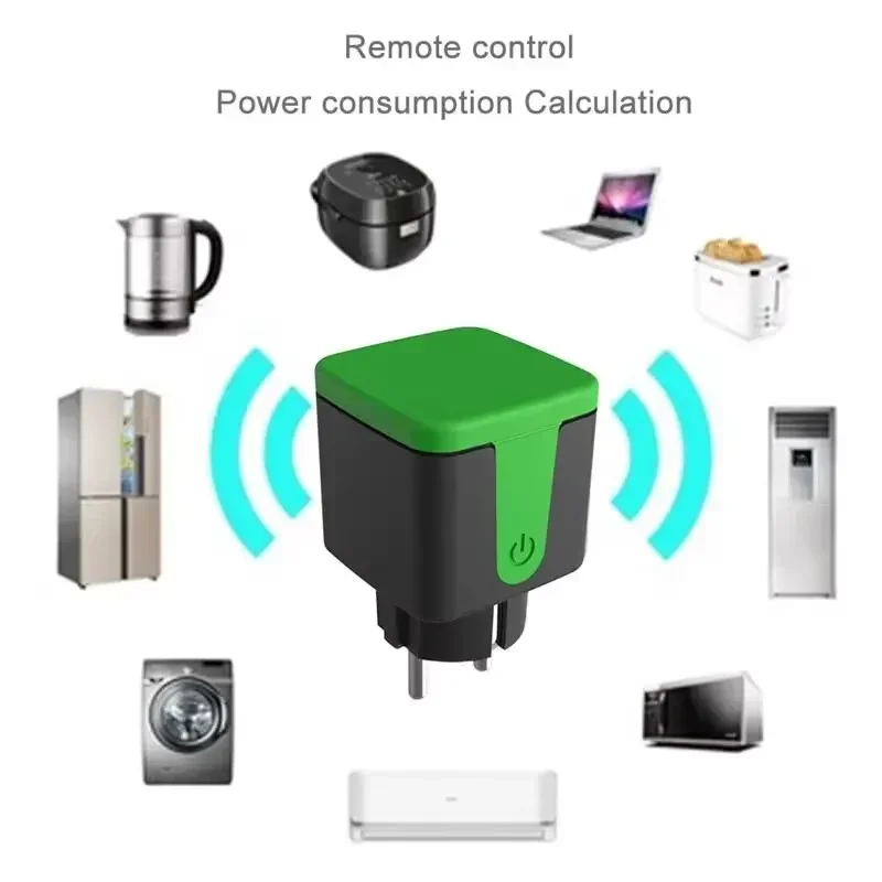 Tomada Inteligente Tuya EU 16A - Wifi Smart Plug avaliação e preço