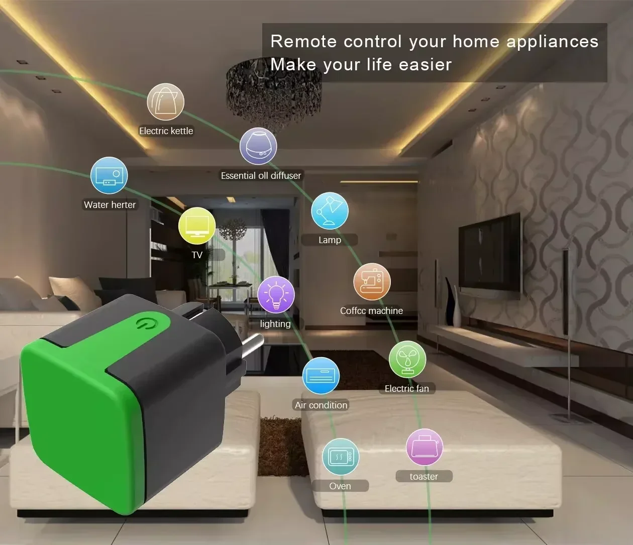 Tomada Inteligente Tuya EU 16A - Wifi Smart Plug avaliação e preço