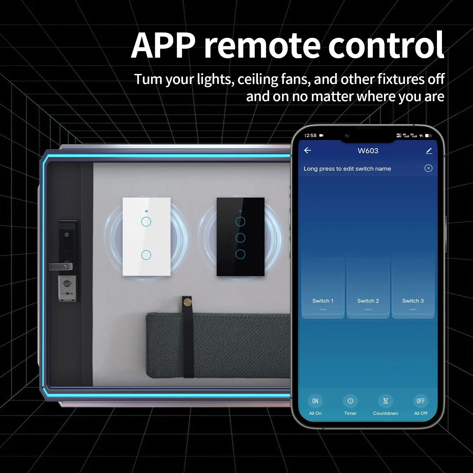 Interruptor de luz inteligente - Smart Home Matter avaliação e preço