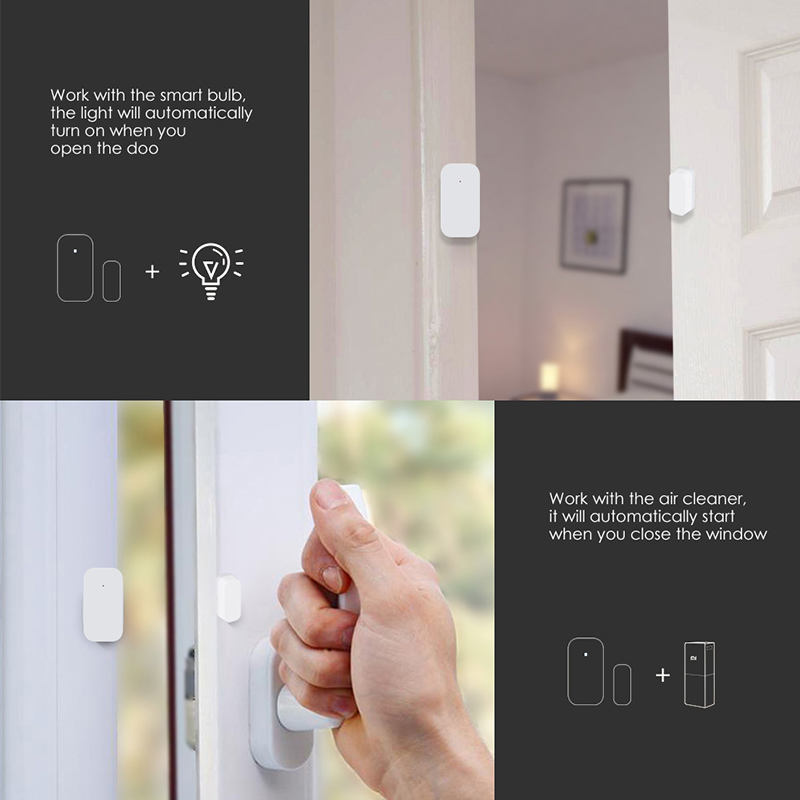 Aqara porta janela sensor zigb - Smart Home Xiaomi Hub avaliação e preço