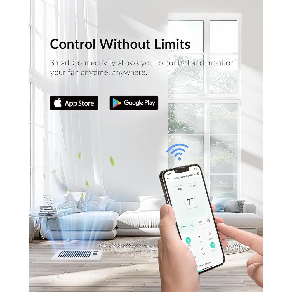 Ventilador Super Silencioso pa - Wifi Thermostat avaliação e preço