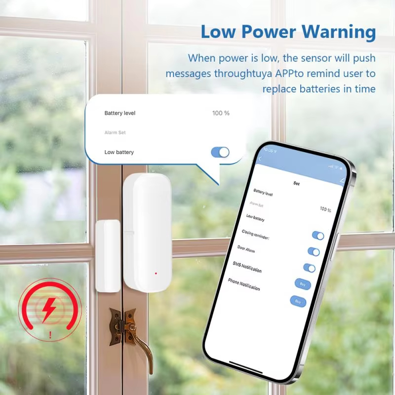 Sensor de Porta e Janela ZigBe - Wireless Door Sensor avaliação e preço