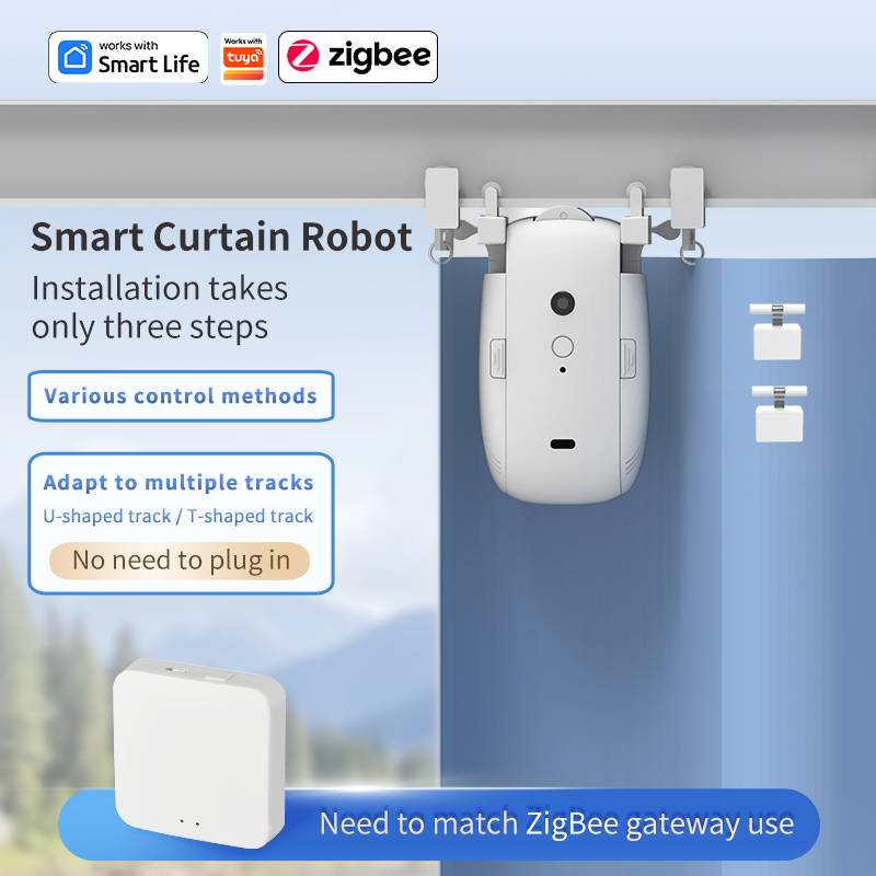 Zigbee inteligente cortina dri - Smart Home Matter avaliação e preço