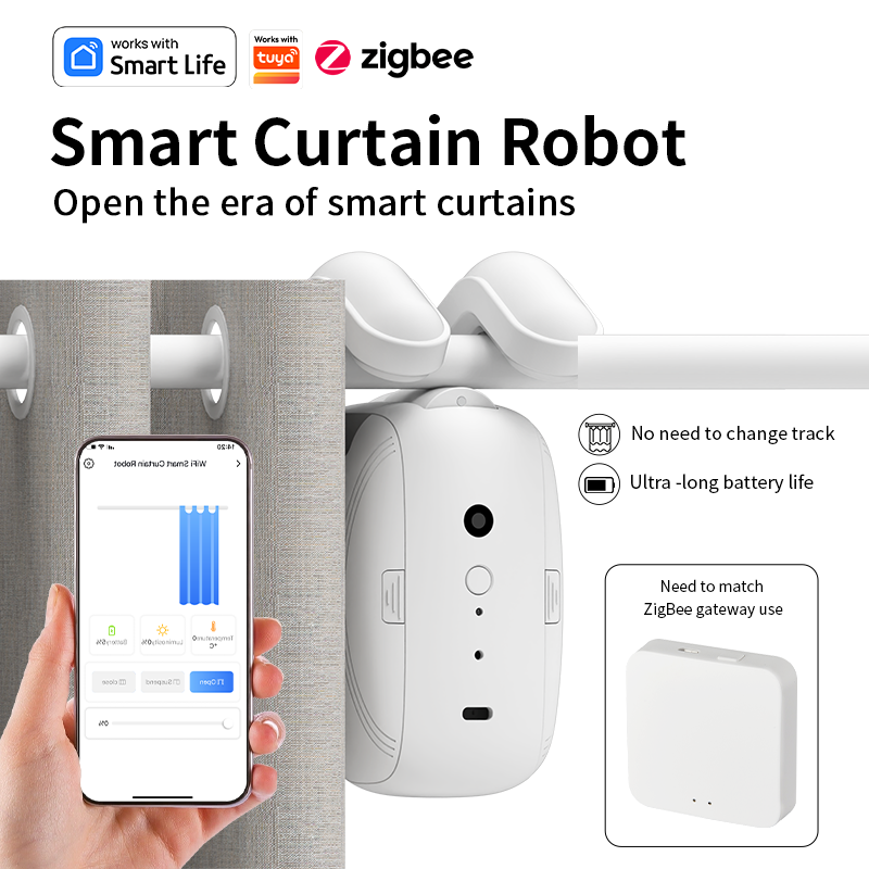 Zigbee inteligente cortina dri - Smart Home Matter avaliação e preço