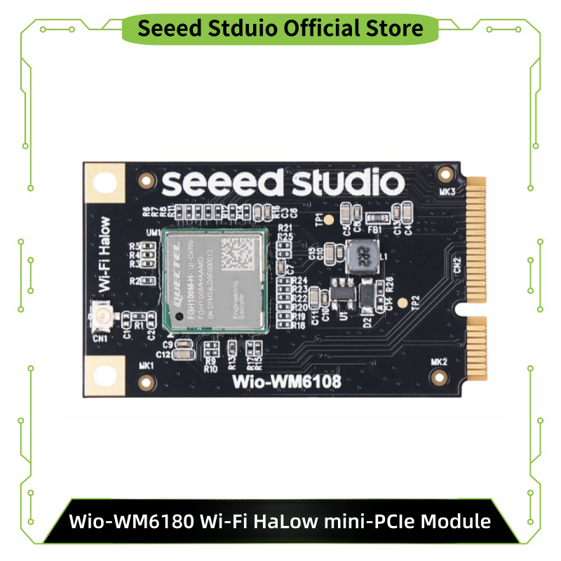 Wio-WM6108 Módulo Wi-Fi HaLow  - Smart Home Miniature avaliação e preço