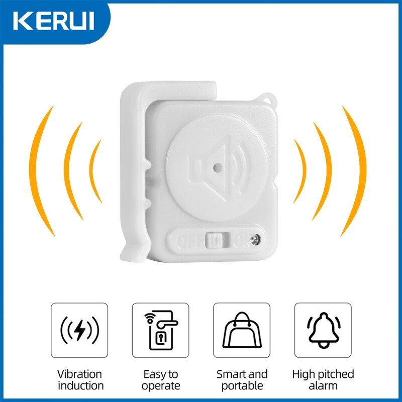 Sensores de Alarme de Vibração - Wireless Door Sensor avaliação e preço