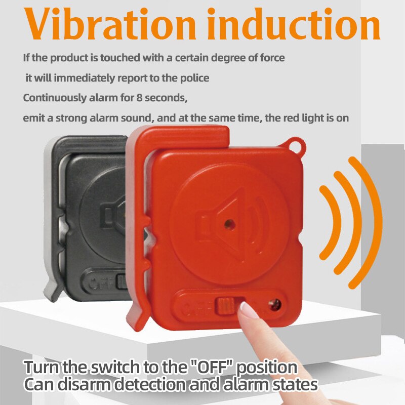 Sensores de Alarme de Vibração - Wireless Door Sensor avaliação e preço