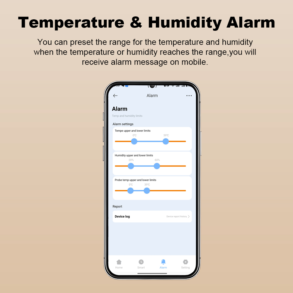 Novo Sensor de Umidade e Tempe - Wifi Thermostat avaliação e preço